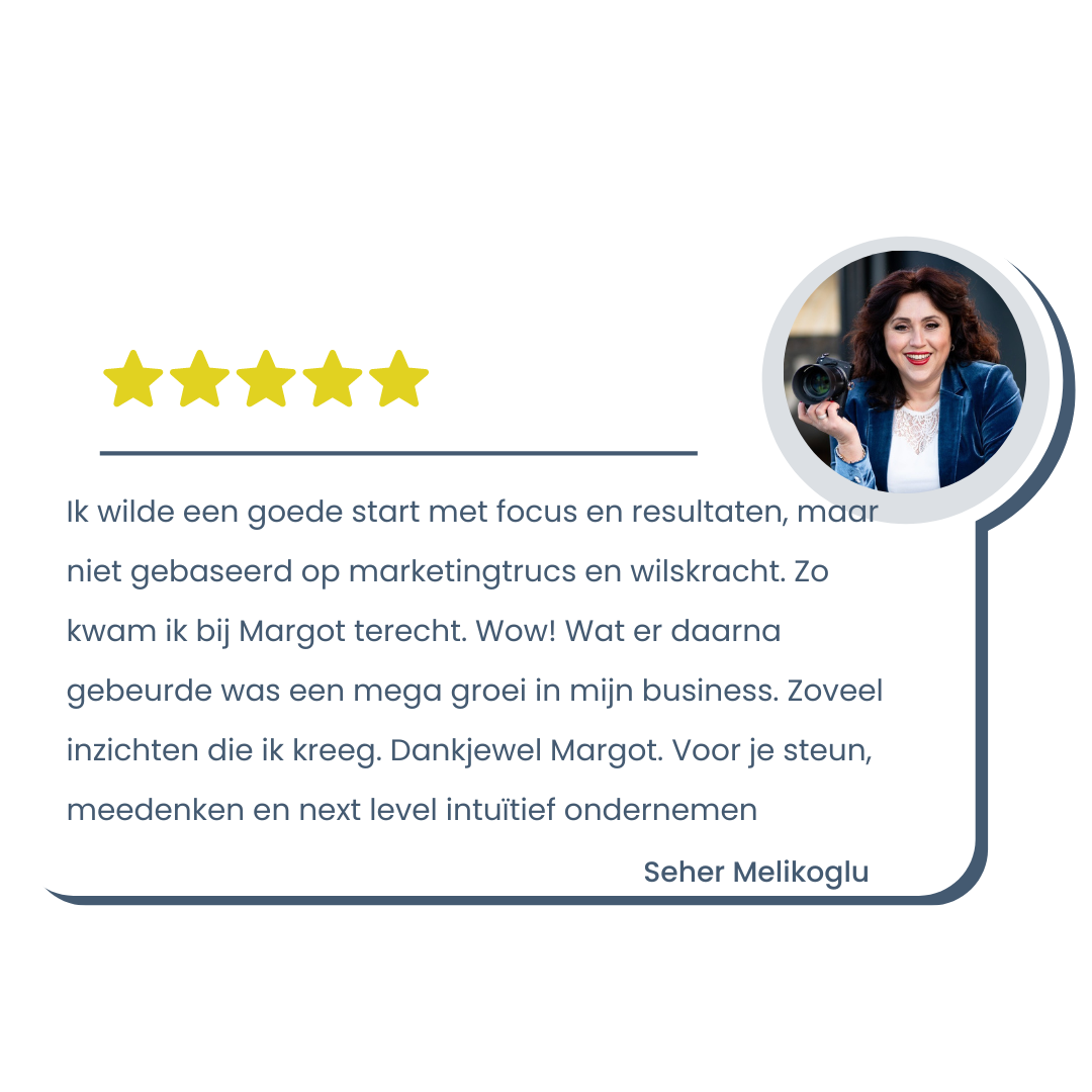 Google review Margot Morrenhof